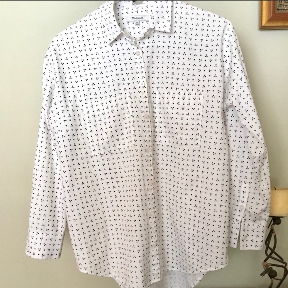XS Madewell button down shirt - EUC